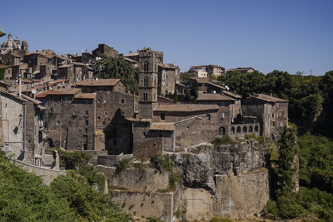 Veduta di un borgo italiano